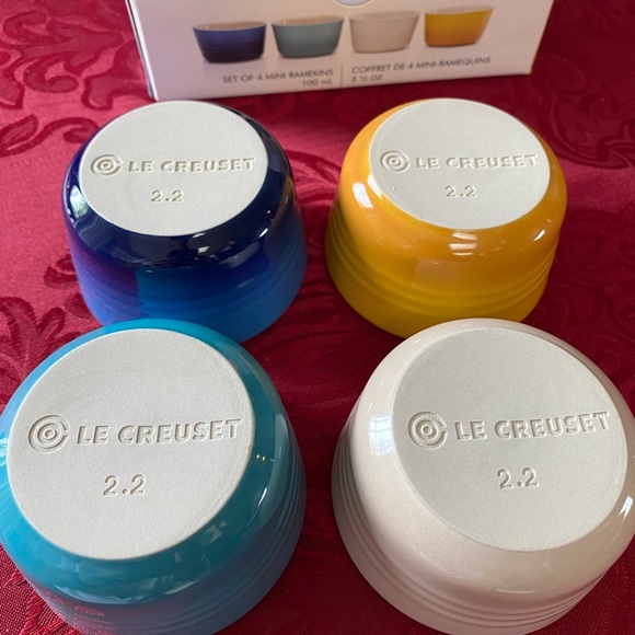 Le Creuset Limited Edition Ramekin 4-Pack (Brand New) - Picture 9 of 12